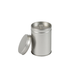 Round tin | Tin with inner lid Ø 61 x 88 mm